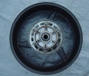 02-03 Honda CBR 954RR Rear Wheel with Sprocket and Rotor