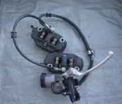 06-07 Suzuki GSXR 600 750  Front Master Cylinder, Brake Lines and Caliper