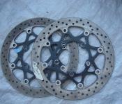 06-07 Suzuki GSXR 600 750  Front Rotors - Bent