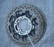06-07 Suzuki GSXR 600 750  Front Rotors - Bent 