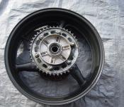 00-01 Honda CBR 929RR Rear Wheel with Sprocket and Rotor