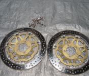00-02 Kawasaki ZX6R / 05-08 ZZR600 Front Rotors 