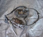 01-03 Suzuki GSXR 600 Front Master Cylinder, Brake Lines and Calipers