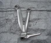 01-02 Suzuki GSXR 1000 Passenger Rearset - Left