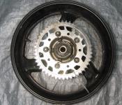 99-00 Honda CBR 600 F4 Rear Wheel with Sprocket and Rotor