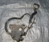 01-06 Honda CBR F4i Rear Master Cylinder, Brake Lines and Caliper