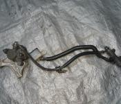 05-06 Honda CBR 600RR Rear Master Cylinder, Brake Lines and Caliper