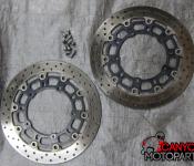 06-07 Yamaha YZF R6 Front Rotors - STRAIGHT