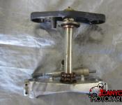 06-07 Suzuki GSXR 600 750 Upper and Lower Triple Tree with Steering Stem 