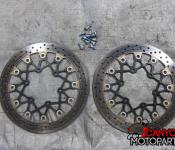 12-16 Suzuki GSXR 1000 Front Rotors - STRAIGHT