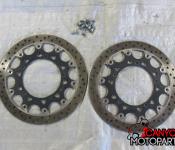 2007-08 Yamaha R1 Front Rotors - STRAIGHT