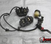 12-16 Honda CBR 1000RR Front Master Cylinder, Brake Lines and Calipers