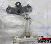 02-03 Honda CBR 954RR Upper and Lower Triple Tree with Steering Stem 