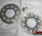 09-14 Yamaha YZF R1 Front Brake Rotors - STRAIGHT