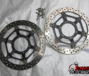 12-16 Honda CBR 1000RR Front Brake Rotors - STRAIGHT