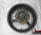 06-07 Honda CBR 1000RR Rear Wheel with Sprocket and Rotor