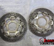 03-04 Honda CBR 600RR Front Rotors - STRAIGHT