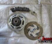 12-16 Suzuki GSXR 1000 Rear Wheel Sprocket and Rotor