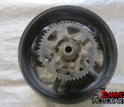 03-05 Yamaha R6 / 06-10 R6s Rear Wheel with Sprocket and Rotor