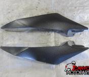 08-16 Yamaha YZF R6 Fuel Tank Side Panels
