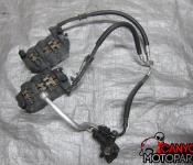 09-12 Yamaha YZF R1 Front Master Cylinder, Brake Lines and Calipers