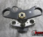 08-09 Suzuki GSXR 600 750 Upper and Lower Triple Tree with Steering Stem 