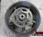 03-05 Yamaha R6 / 06-10 R6s Rear Wheel with Sprocket 