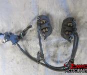13-18 Kawasaki ZX6R Front Master Cylinder, Brake Lines and Calipers