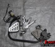 08-14 Yamaha YZF R6 Right Rearset 