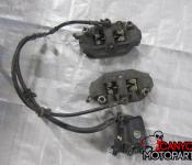 05-06 Honda CBR 600RR Front Master Cylinder, Brake Lines and Calipers