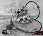 11-23 Suzuki GSXR 600 750 Front Master Cylinder, Brake Lines and BREMBO Calipers