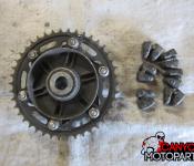 07-08 Honda CBR 600RR Rear Wheel Sprocket and Hub