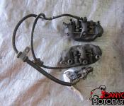 06-07 Honda CBR 1000RR Front Master Cylinder, Brake Lines and Calipers