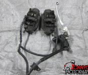 05-06 Honda CBR 600RR Front Master Cylinder, Brake Lines and Calipers