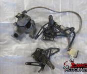 07-08 GSXR 1000 Aftermarket Vortex Rearsets PARTS
