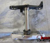 16-20 Kawasaki ZX10R Upper and Lower Triple Tree with Steering Stem 