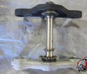 00-01 Honda CBR 929RR Upper and Lower Triple Tree with Steering Stem 