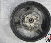 01-06 Honda CBR F4i Rear Wheel with Sprocket and Rotor