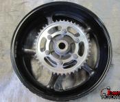 03-05 Yamaha R6 / 06-10 R6s Rear Wheel with Sprocket and Rotor