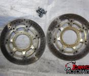 01-06 Honda CBR F4i Front Rotors - STRAIGHT
