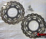 04-06 Yamaha R1 Aftermarket Galfer DC475RW Front Brake Rotors 