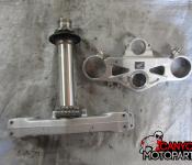08-11 Honda CBR 1000RR Upper and Lower Triple Tree with Steering Stem 