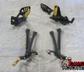 06-07 Suzuki GSXR 600 750 Right Left Front Passenger Rearsets