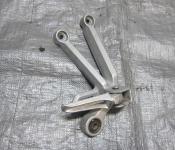 04-05 Suzuki GSXR 600 750 Passenger Rearset - Right