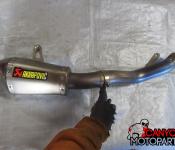 16-20 Kawasaki ZX10R Aftermarket Akrapovic Exhaust 