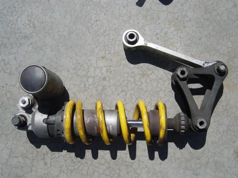 99-02 Yamaha R6 Rear Shock and Linkage | Canyon Moto Parts