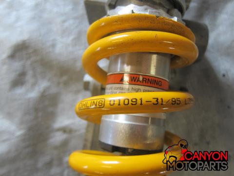 06-07 Yamaha YZF R6 Rear Shock w/ Ohlins Spring | Canyon Moto Parts