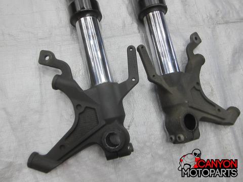 09-14 Yamaha YZF R1 Forks - STRAIGHT | Canyon Moto Parts