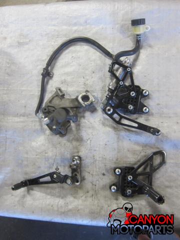 11-23 Suzuki GSXR 600 750 Aftermarket Vortex Adjustable Rearsets ...