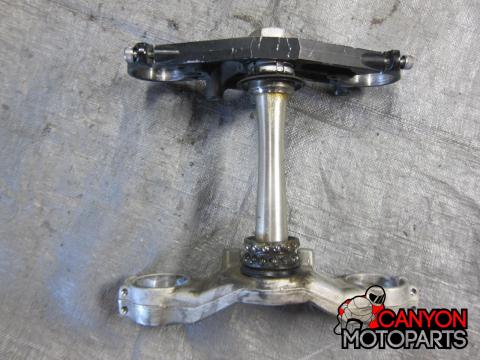 00-01 Yamaha R1 Upper and Lower Triple Tree with Steering Stem | Canyon ...
